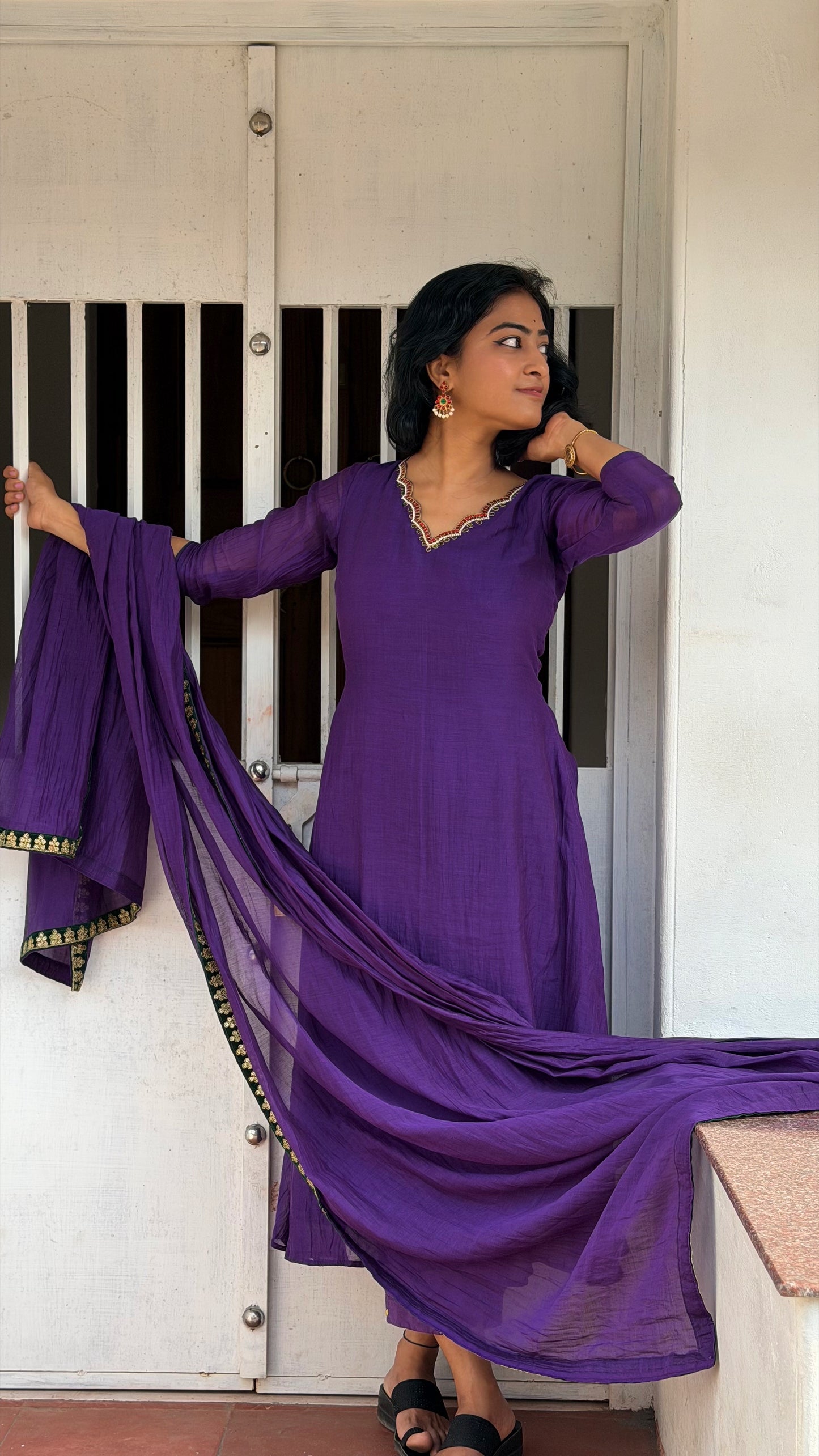 Jadau Purple Heirloom Set