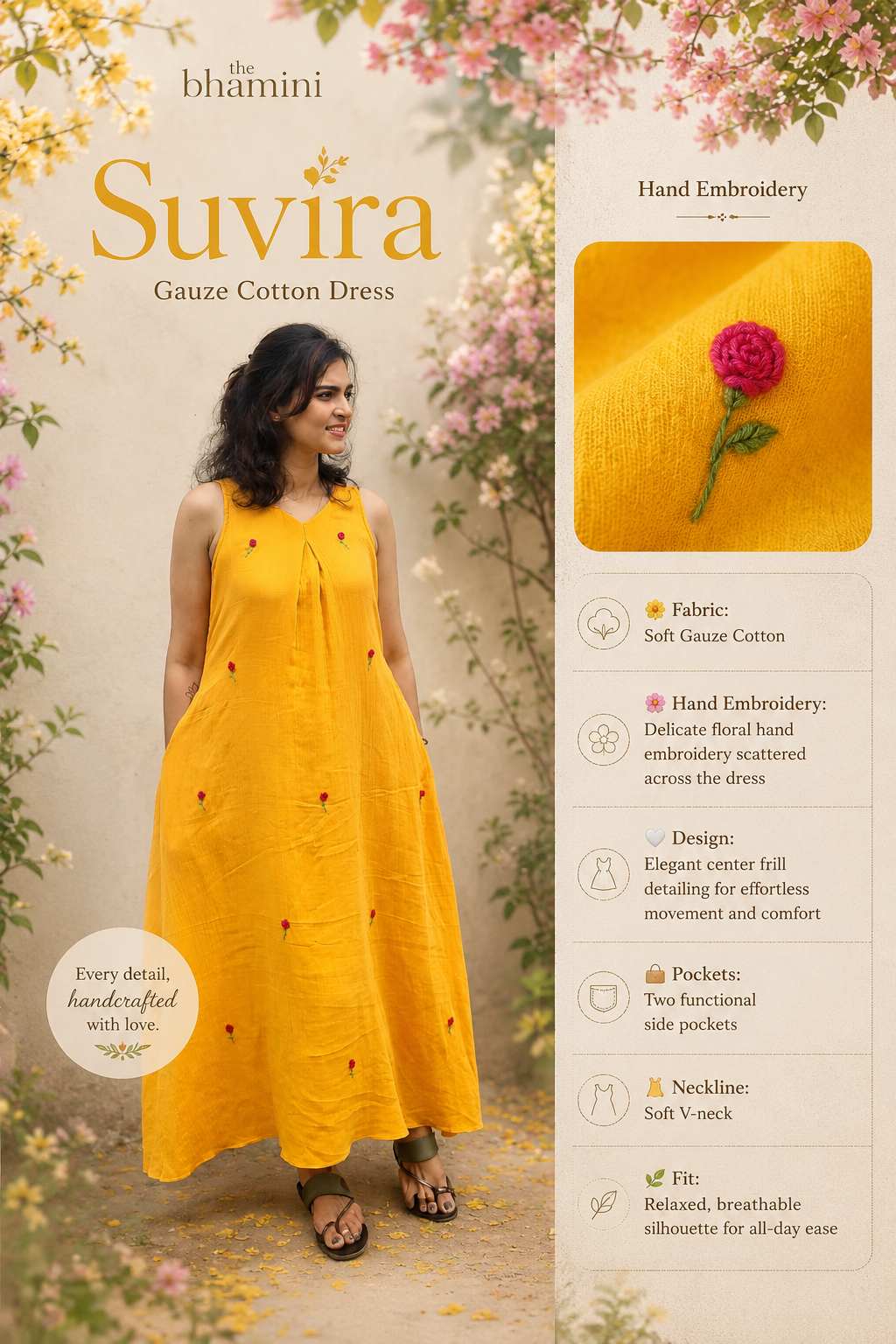 Suvira Gauze Dress(FR1011)
