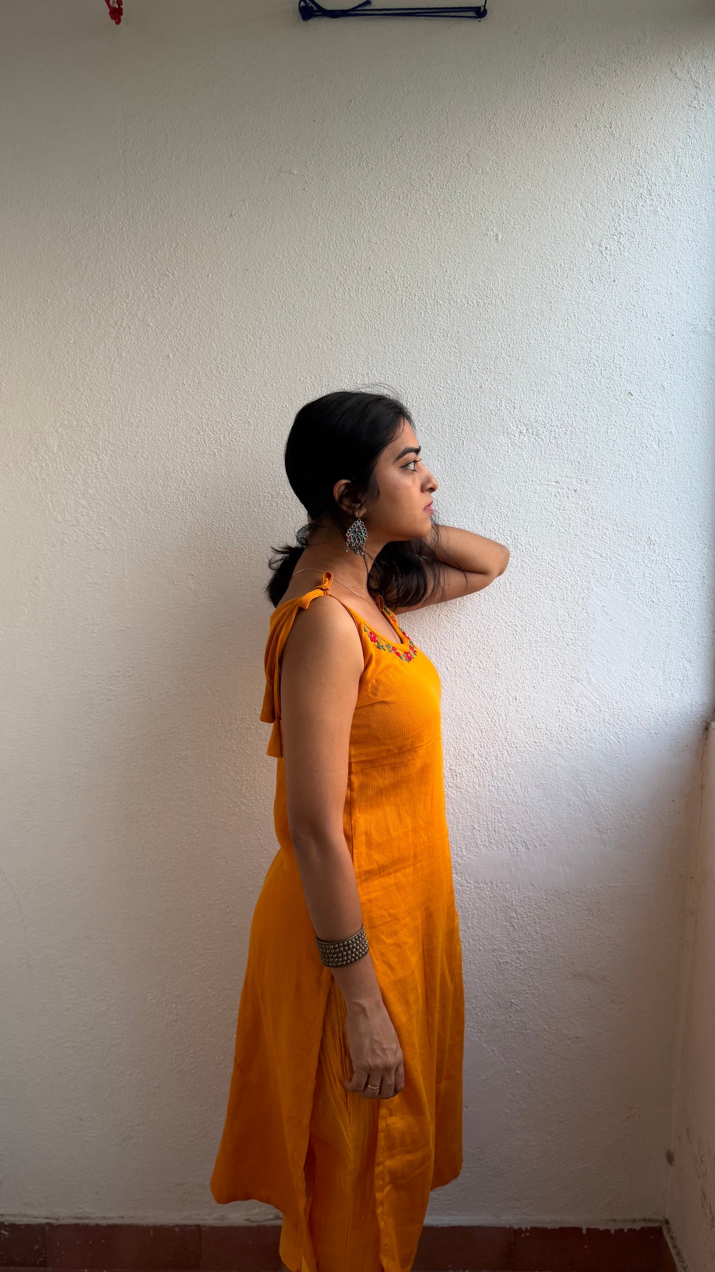 Scarlet Bloom Kurti