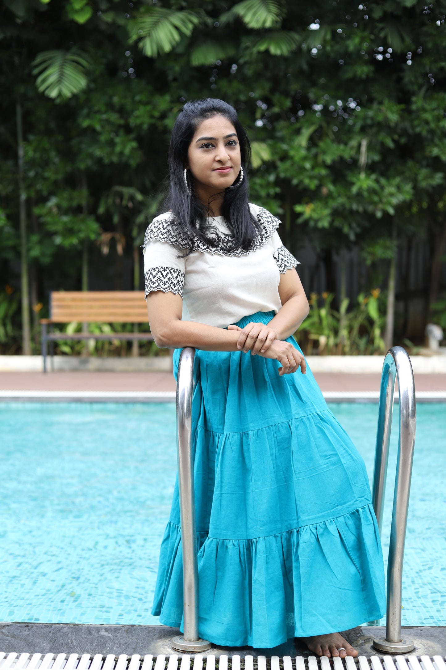 Mirabel Magic in Every Thread : Skirt And Crop Top