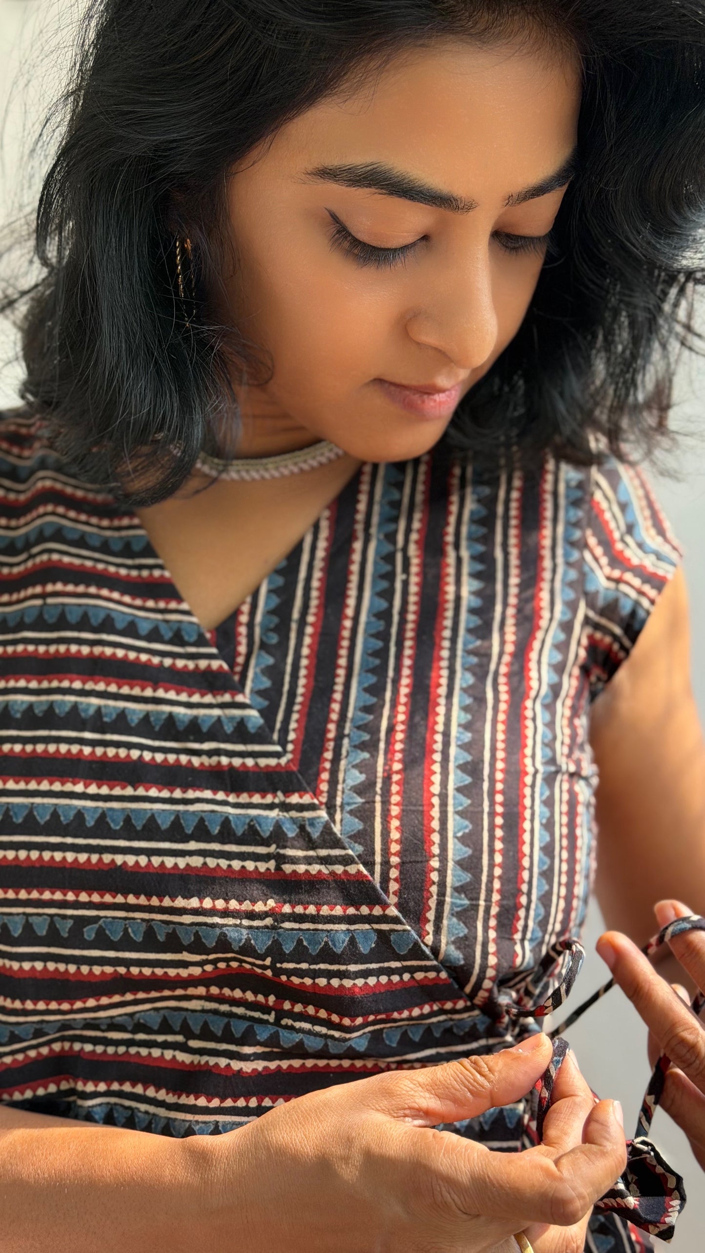 Desert Rhythm Wrap Top