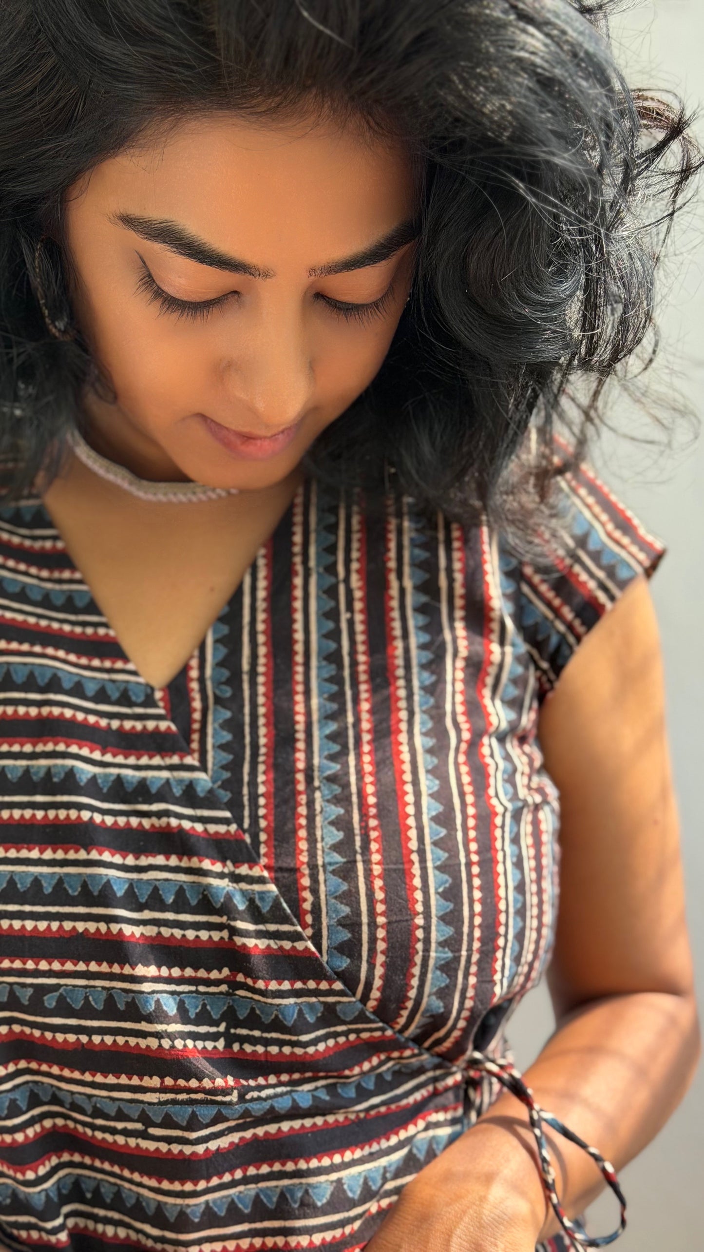 Desert Rhythm Wrap Top