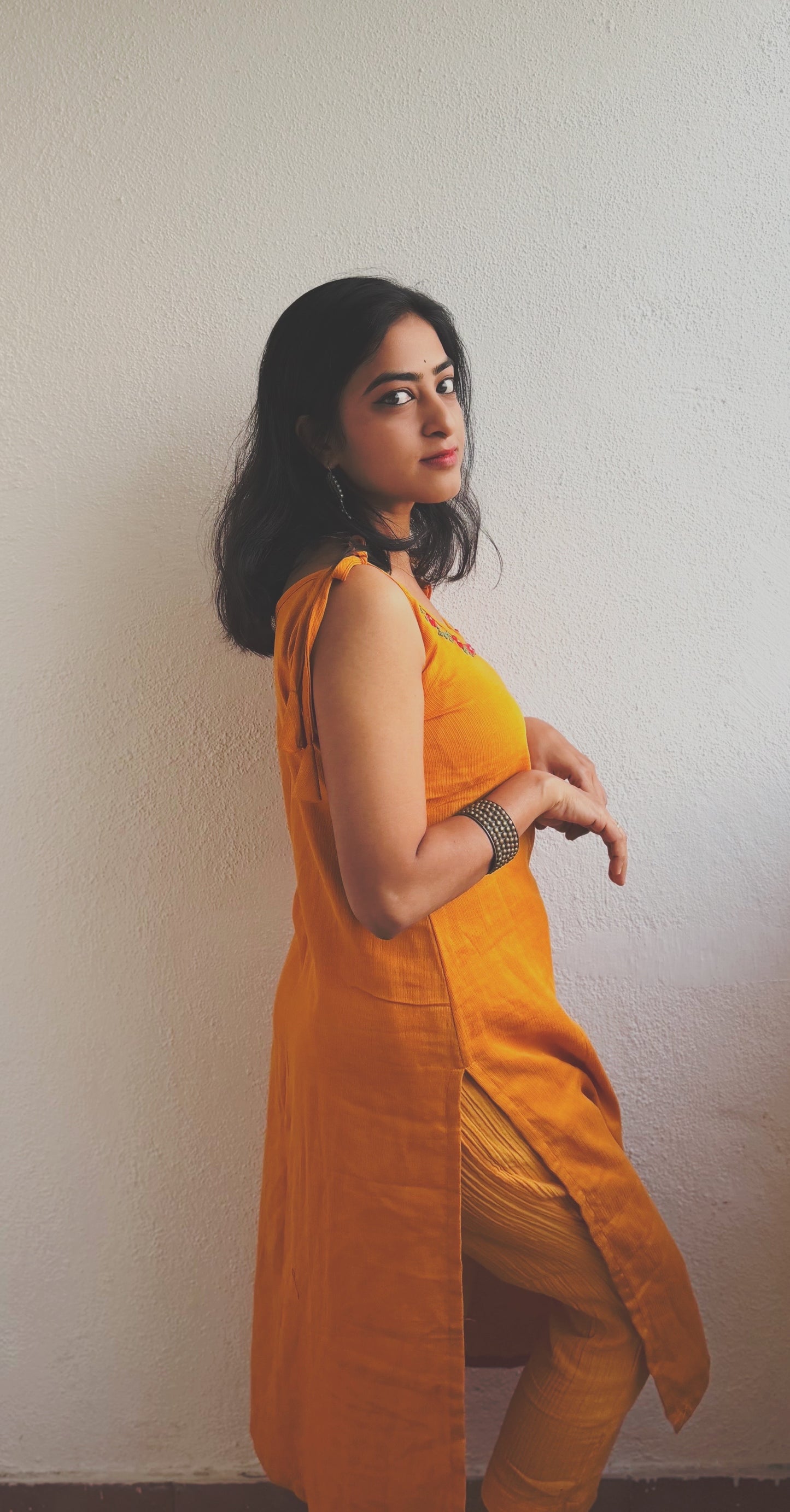 Scarlet Bloom Kurti