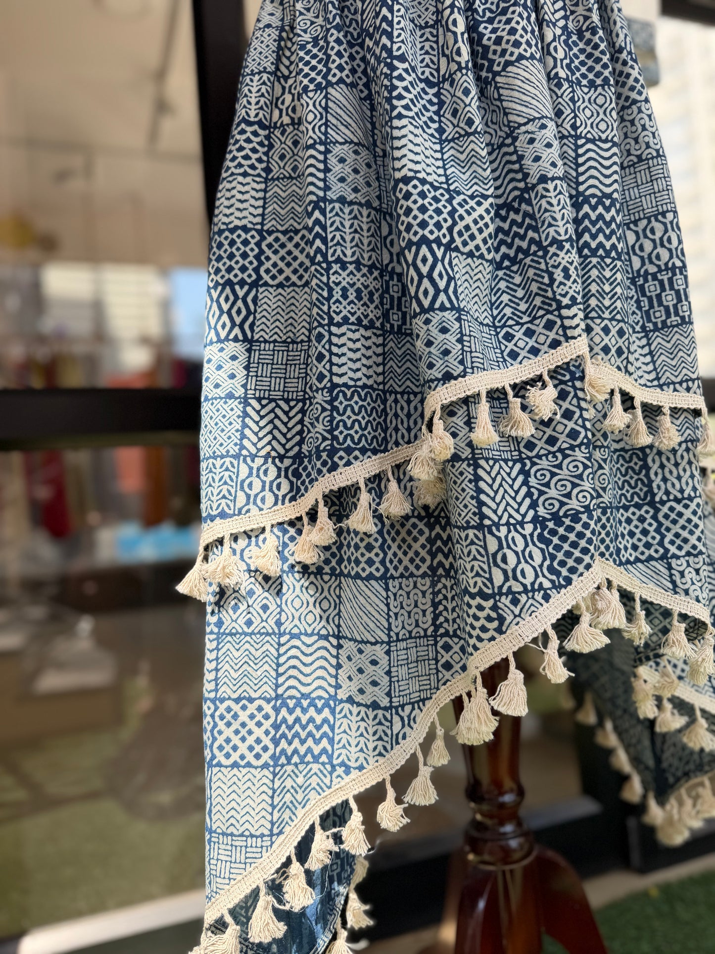 Indigo Mosaic Coord
