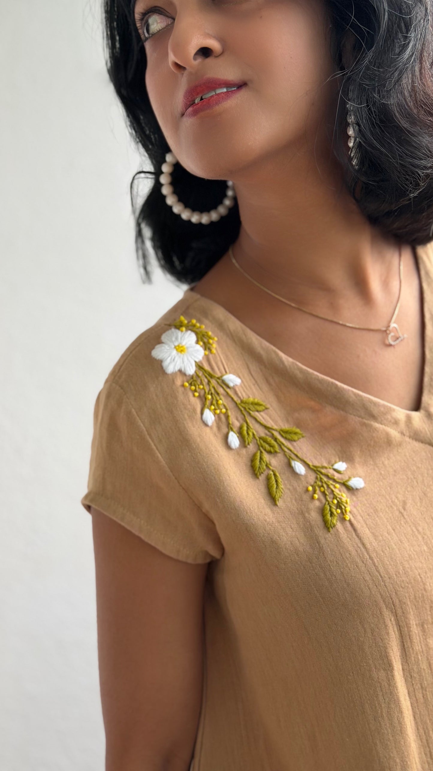 Earthy Leaf Top