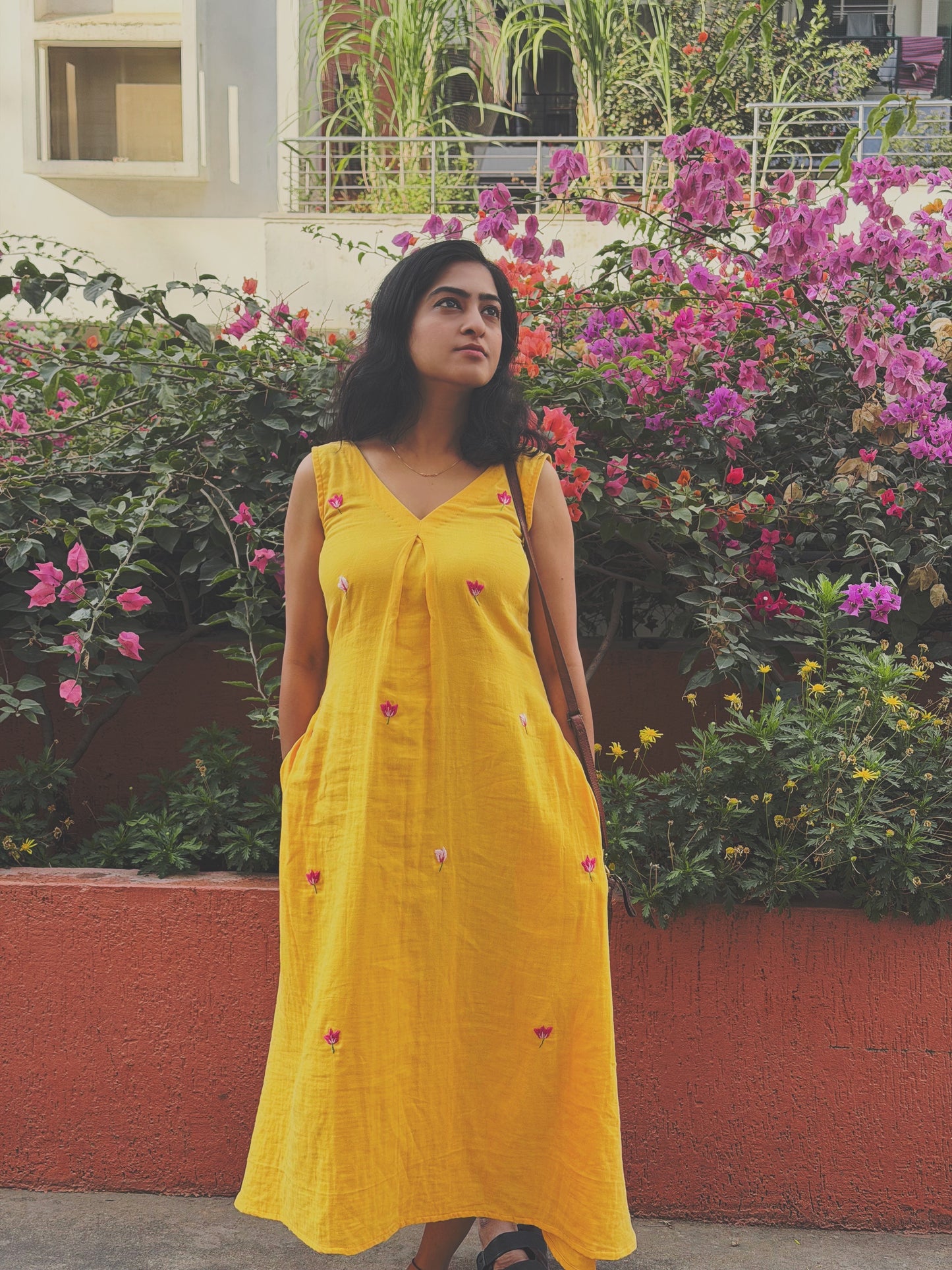 Swarna Lotus Dress