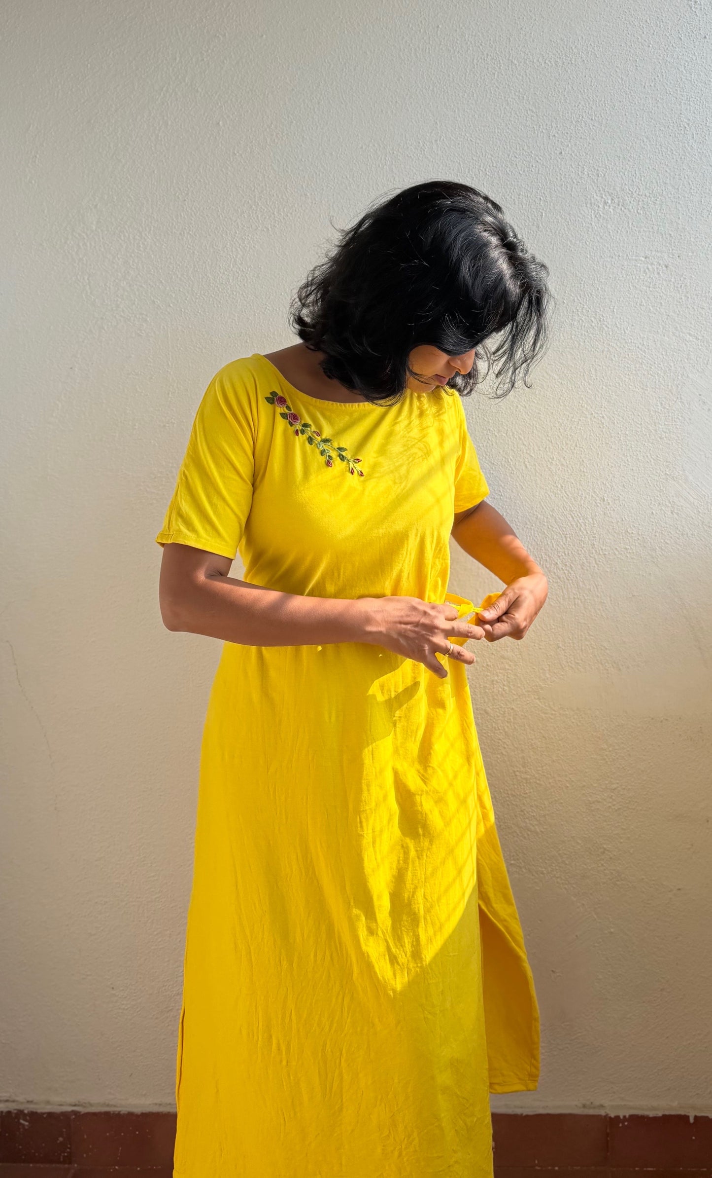 SunEase Dress (Yellow)🌼
