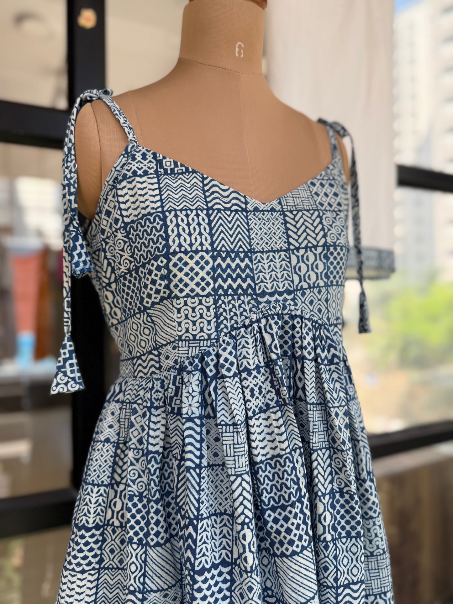 Indigo Mosaic Coord