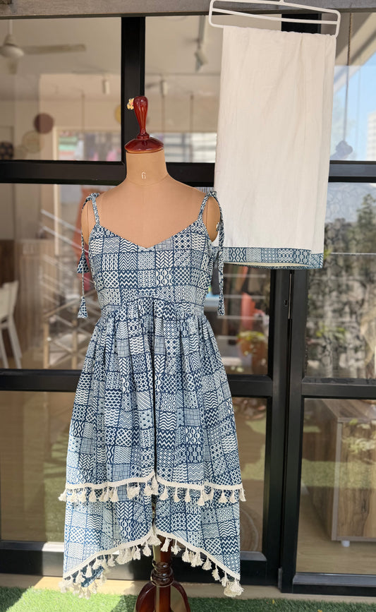 Indigo Mosaic Coord