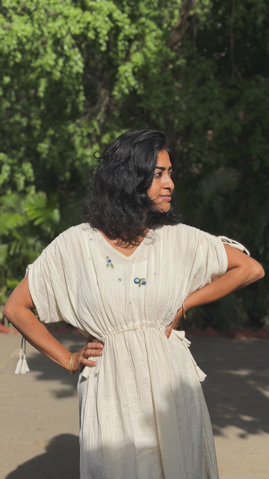 Blue bell Whisper Tie Dress