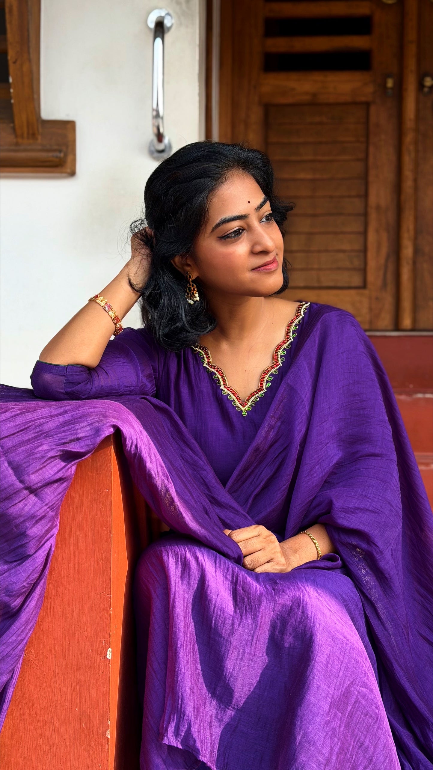 Jadau Purple Heirloom Set