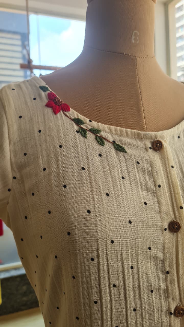 Noel Charm Frock-FR1044