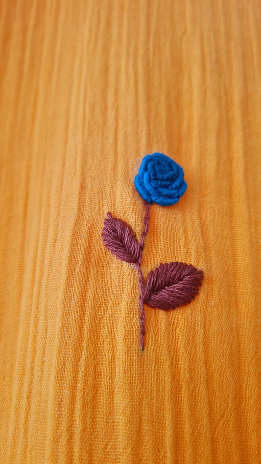 Sunshine Bloom Gauze Shirt-SH0011