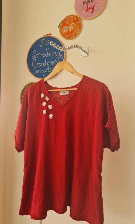 Maroon Daisy(FR1001)
