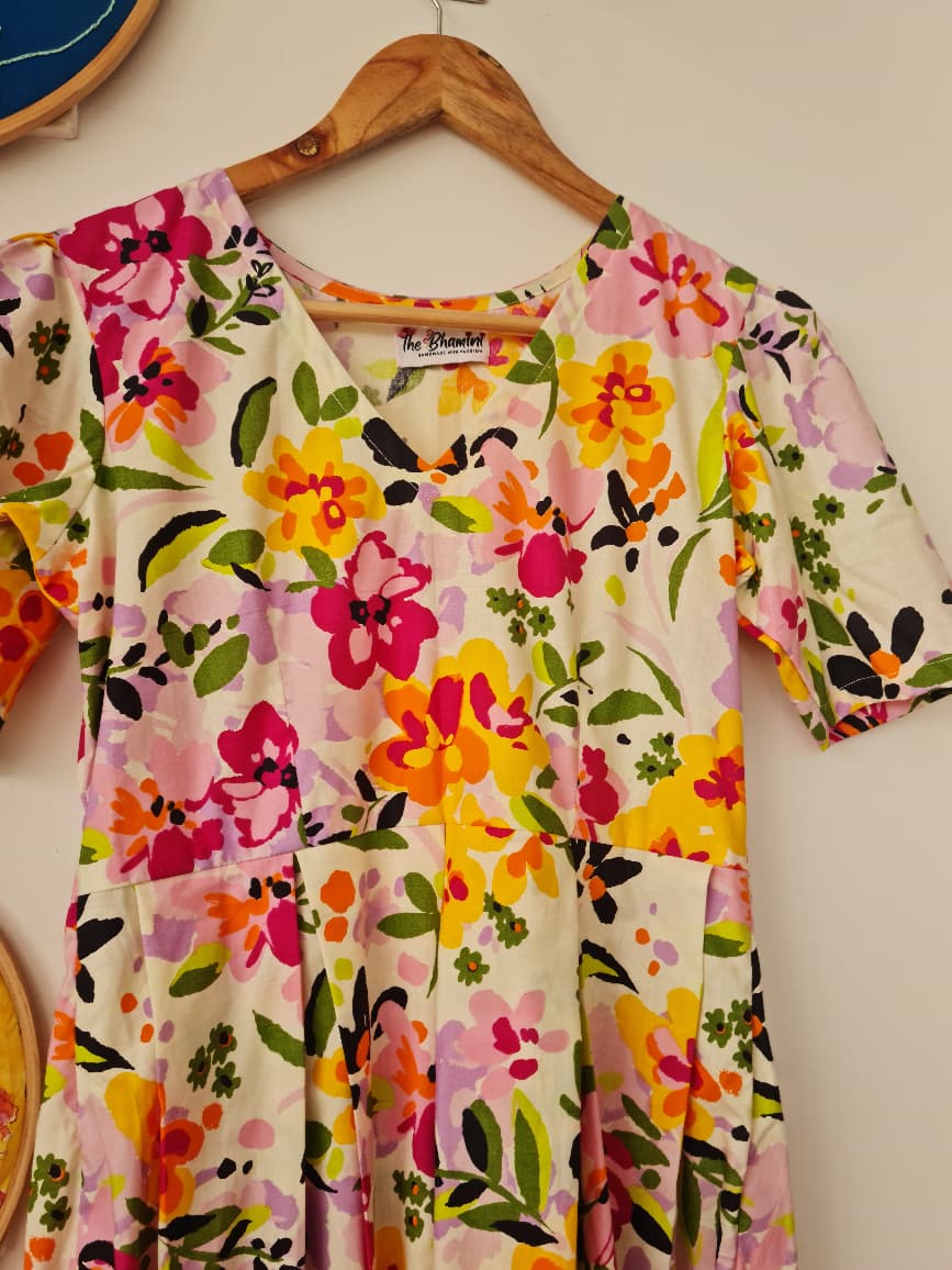 The Summer Garden Dress-FR0003