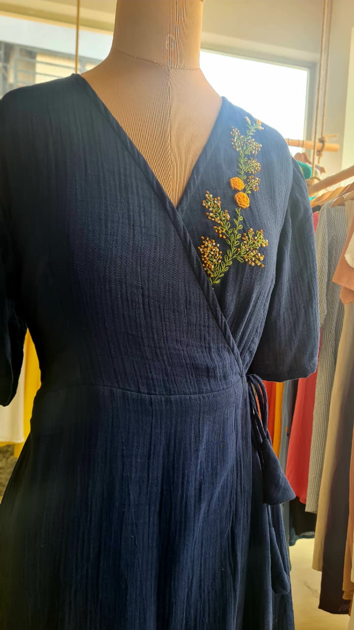 The Midnight Bloom Wrap-FR1046