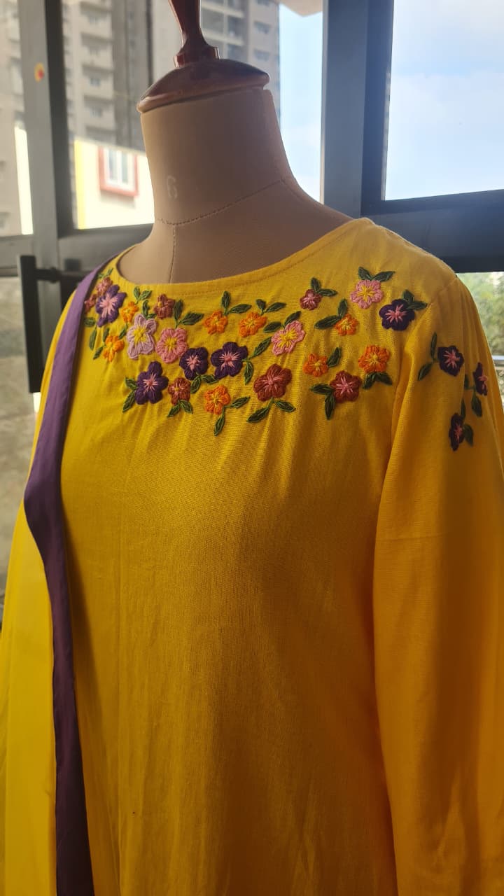 Hues of Haldi Set-CR0007