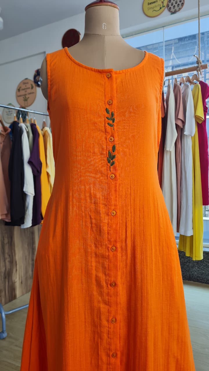 The Sunlit Meadow Dress-FR1045