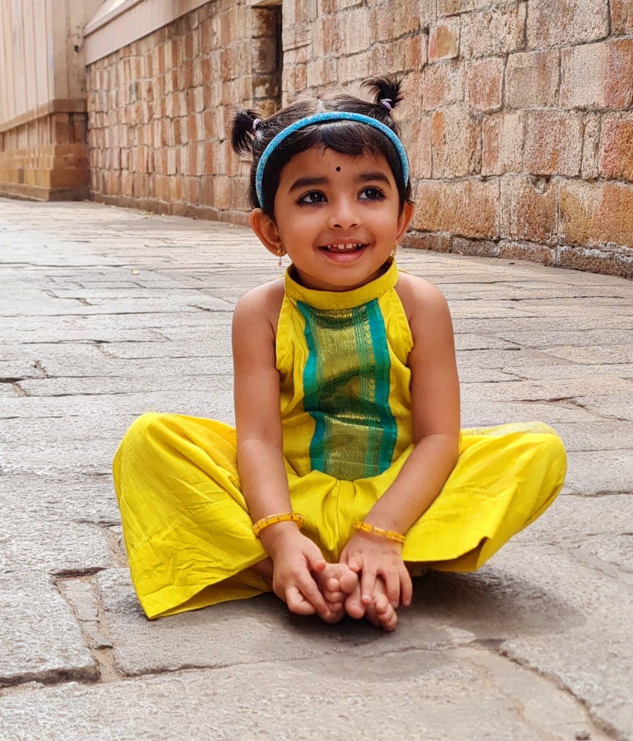 Unveil the Magic of Kanchipuram :Dhothi with crop top