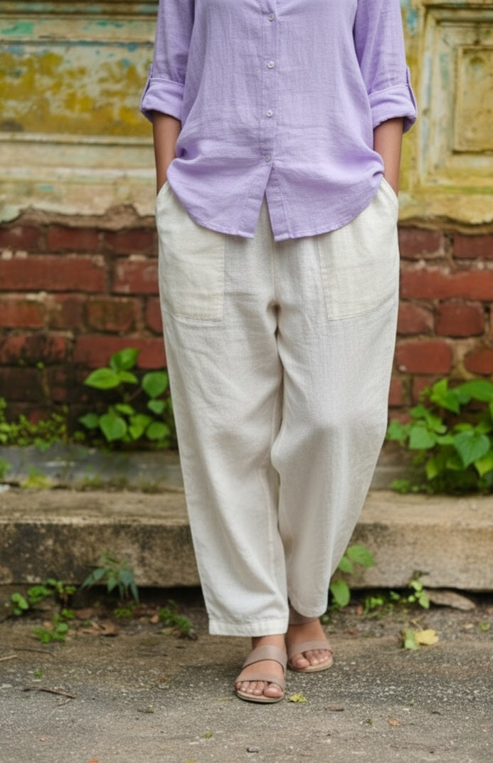 Lavender Gauze Shirt