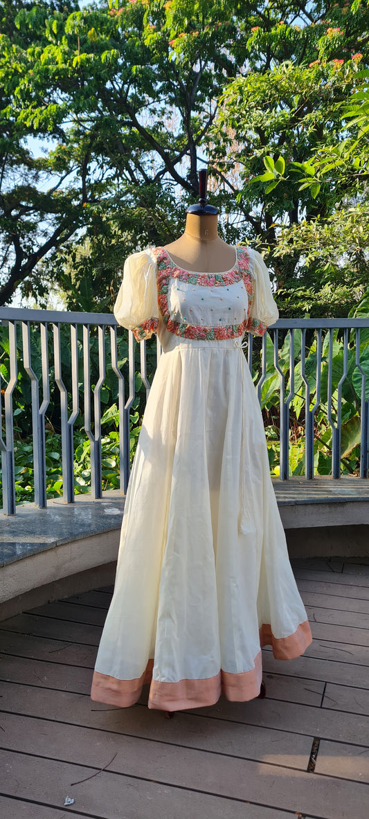 The Onam Pastel Frock